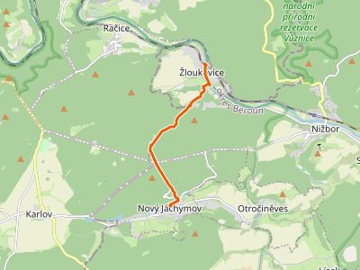 PR-1024 - [M] Žloukovice - Nový Jáchymov