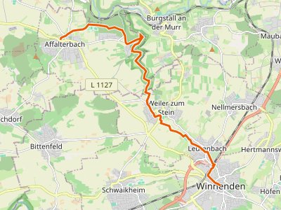 GR-WWW - Württ. Weinwanderweg (Affalterbach - Winnenden)