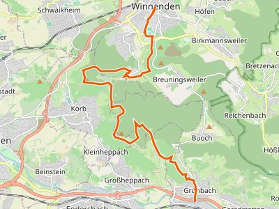 GR-WWW - Württ. Weinwanderweg (Winnenden - Remshalden)