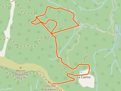 CAI-22 - Molino Valitoli - SP 95 Km 0.880 - Colla del Pretagnolo