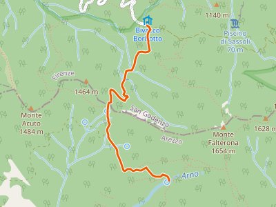 CAI-17 - Fonte del Borbotto - Sorgente dell'Arno