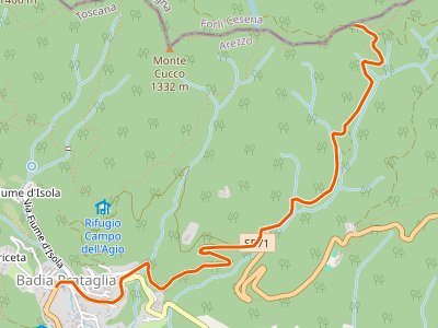 CAI-58 - Badia Prataglia - Passo dei Lupatti