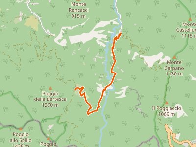 CAI-205 - Pietrapazza - Passo della Bertesca