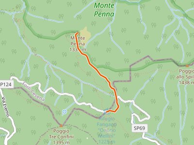 CAI-225 - Passo Fangacci - Monte Penna