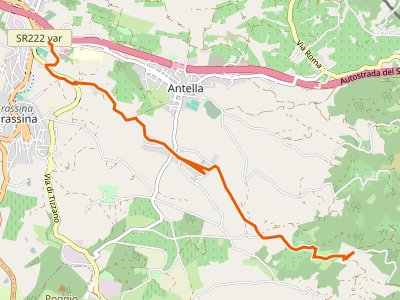 CAI-410 - Ponte a Ema - Sorgente Fonte Santa