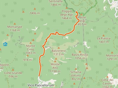 CAI-8 - Vico Pancellorum - Prato Bellincioni