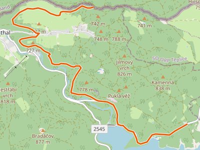 PR-3985 - [Z] Bystrý potok (CZD) - Fláje hájovna