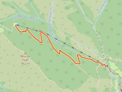 CAI-382 - Caino (Madonna delle Fontane) - Monte Conche (Innesto Sentiero 381)