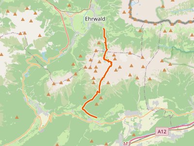 PR-812 - AV Weg 812 (Obsteig - Coburger Hütte - Ehrwald)