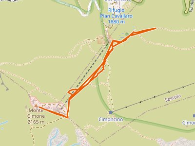 CAI-441 - Fontana Bedini - Monte Cimone