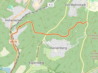 PR - Westpfalz-Wanderweg Gelbes W (Pfalzgrafen-Wanderweg)