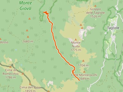 CAI-541 - Ponte Sant'Anna - Passo della Boccaia