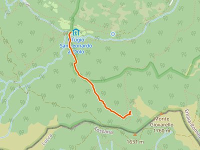 CAI-691 - Rifugio San Leonardo - Percorso 603