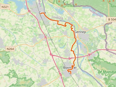 PR-SP14 - Land van Cuijkpad - etappe 01