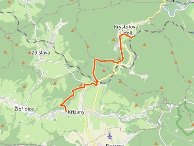 PR - [Z] Kryštofovo Údolí - Křižany (bus)