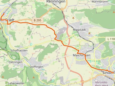 PR - blaue Raute Sindelfingen - Weil der Stadt