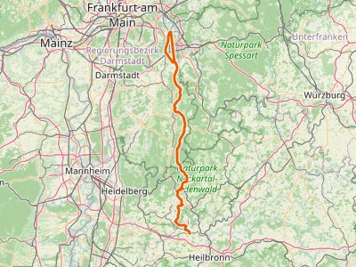 PR-HW 27 - Odenwaldklub HW 27, Seligenstadt - Waldbrunn - Bad Rappenau
