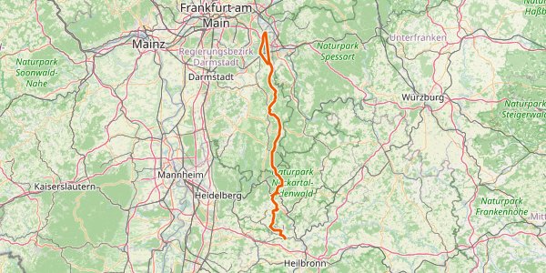 PR-HW 27 - Odenwaldklub HW 27, Seligenstadt - Waldbrunn - Bad Rappenau