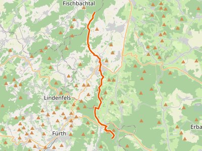 PR-HW 17 - Odenwaldklub HW 17, Reinheim - Grasellenbach - Neidenstein