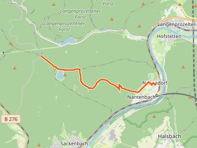 PR - Gebietswanderweg Roter Balken Neuendorf - Langenprozelten Kraftwerk