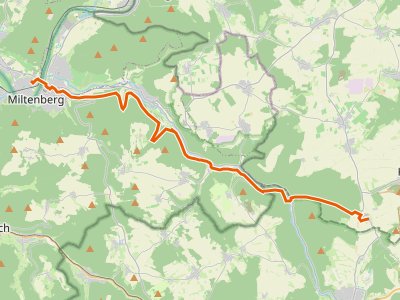 PR - Gebietswanderweg Roter Balken Miltenberg - Steinfurt