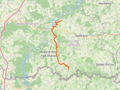 GR-1055 - [M] Křepenice - Třetužel