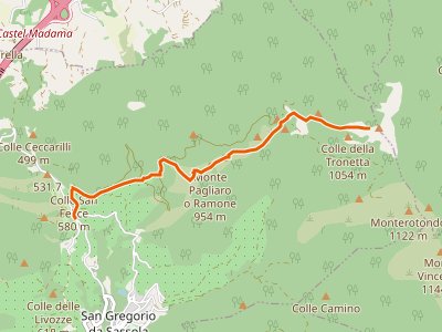 CAI-516 - Santa Maria Nuova - Spina Santa innesto su sentiero 500