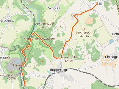 GR - Fernwanderweg Erzgebirge-Vogtland