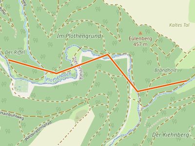 GR-OST - Fernwanderweg Ostsee–Saaletalsperren (Abschnitt Freiberg – Ziegenrück)