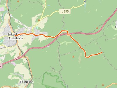 PR - Pfälzerwald Weiß-Gelber Balken