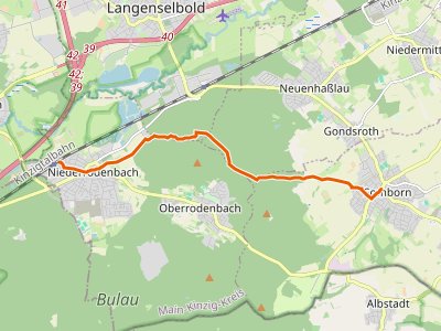 PR - Gebietswanderweg Niederrodenbach = Somborn