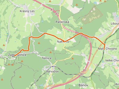 PR-1606 - [M] Telnice (HS) - Chvojno