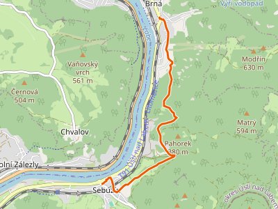 PR - [Ž] Brná MHD - Sebuzín