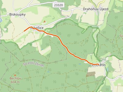 PR-1432 - [M] Chotětín - Pod Babskou skálou