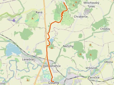 PR-3907 - [Z] Louny - Oblík - Mnichov