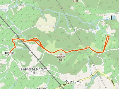 CAI-406 - Bigallo - Valico Di Terzano