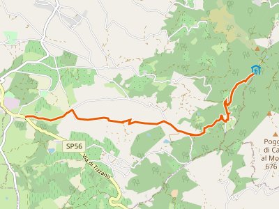 CAI-412 - Capannuccia (Grassina) - Sorgente di Fonte Santa