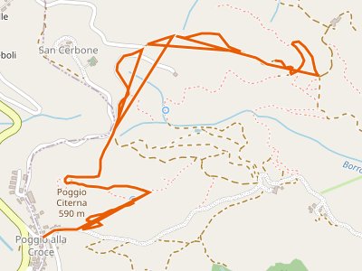 CAI-405 - Loppiano - Poggio alla Croce