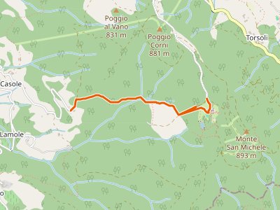 CAI-428 - Monte San Michele - Casole