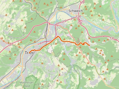 PR-AU - Ausonius-Wanderweg 6. Etappe