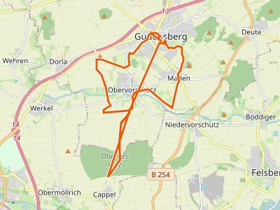 PR-ARS - ARS NATURA, X8 Teilstrecke 11, X8b