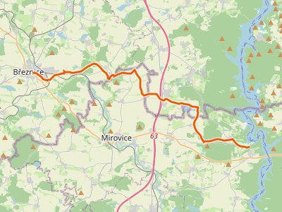 PR-0014 - [Č] Březnice - Orlík