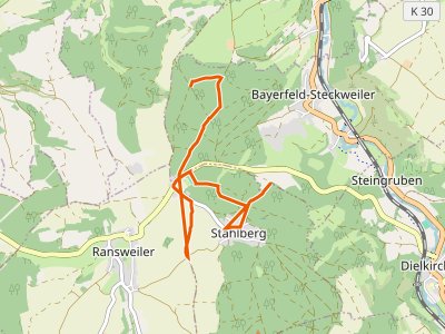 PR-R - Wanderweg R