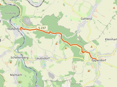 PR - Wanderweg Schloß Augustusburg - Eppendorf