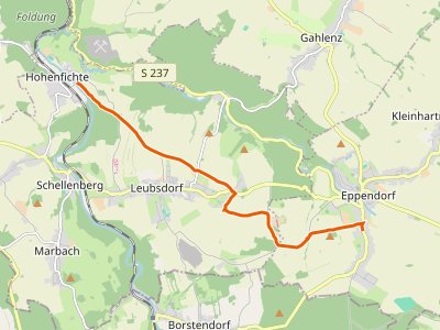 PR - Wanderweg Schloß Augustusburg - Eppendorf