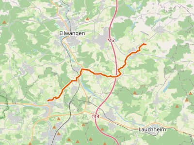 GR-HW 6 - HW 6 - Limes-Wanderweg