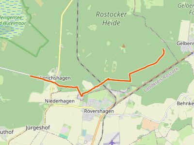 PR - Hauptwanderwege Rostocker Heide