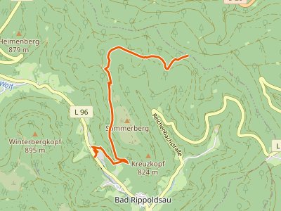 PR - Bad Rippoldsau - Grenzweg