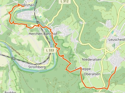 PR-K - [K] Kölner Weg [05] Herchen - Leuscheid