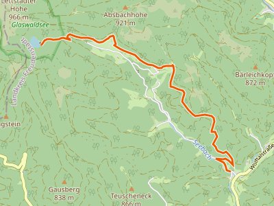 PR - Vor Seebach - Glaswaldsee